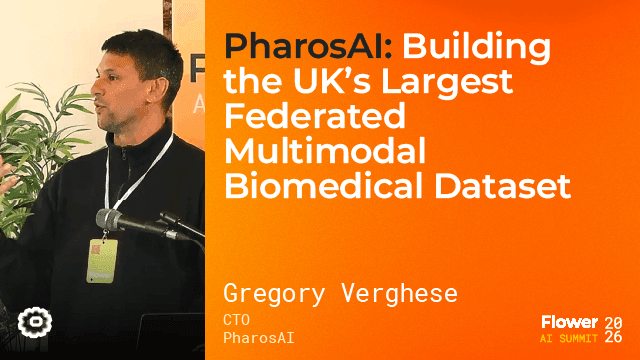 PharosAI: Building the UK's Largest Federated Multimodal Biomedical Dataset, Gregory Verghese