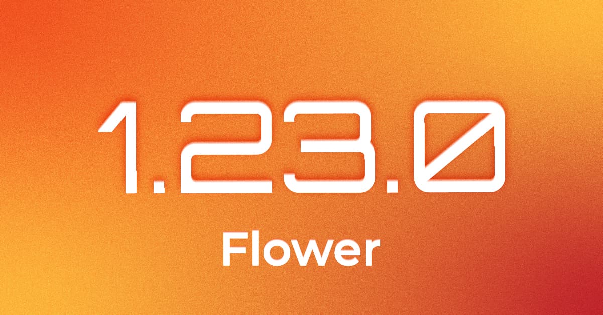 Announcing Flower 1.23